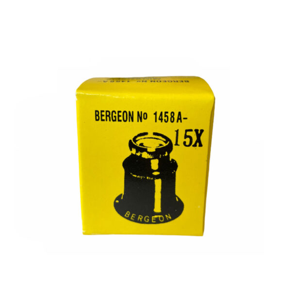 Bergeon 1458-A-15 часовникарска двойна лупа за дребни детайли x15 - Image 2