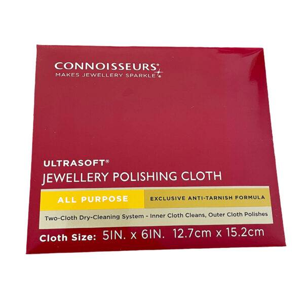 Connoisseurs Ultrasoft кърпа за полиране и почистване на бижута