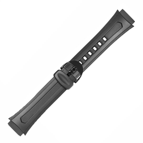Силиконова каишка за часовници Casio W-210-1AV, W-210-1BV, W-210-1CV, W-210-1DV,10202335 - Image 3
