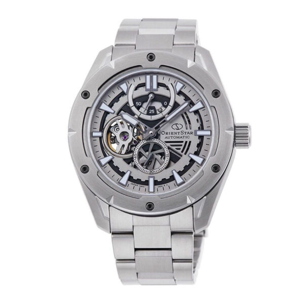 Мъжки автоматичен часовник скелетон 43 мм Orient Star Avantgarde RE-AV0A02S00B