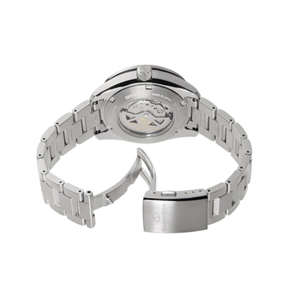 Мъжки автоматичен часовник скелетон 43 мм Orient Star Avantgarde RE-AV0A02S00B - Image 3