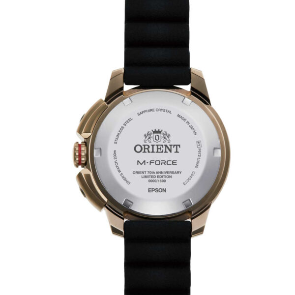 Автоматичен мъжки часовник с дата 45 мм Orient RA-AC0L05G00B M-Force PVD - Image 2
