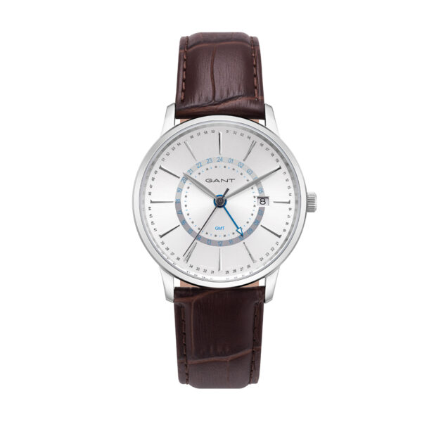 Мъжки кварцов часовник с дата 42 мм Gant GTAD02600899I GMT