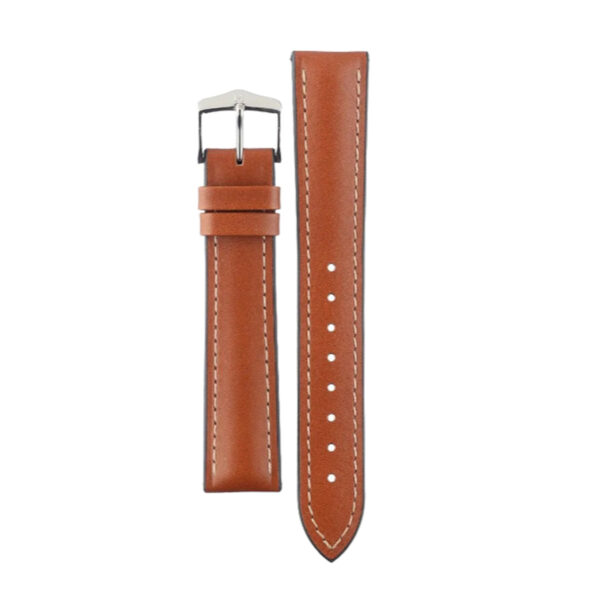 Hirsch кафява каишка от серия „James“ L 21 мм, 0925002070-2-21 - Image 3