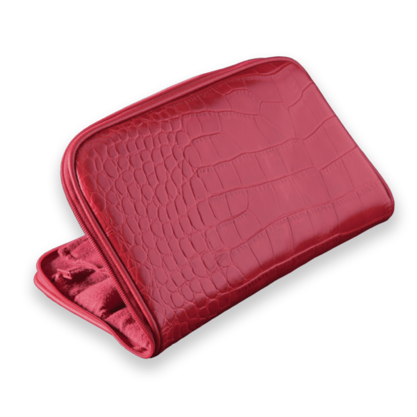 Connoisseurs Clutch червен кожен калъф за бижута CONN1054 - Image 2