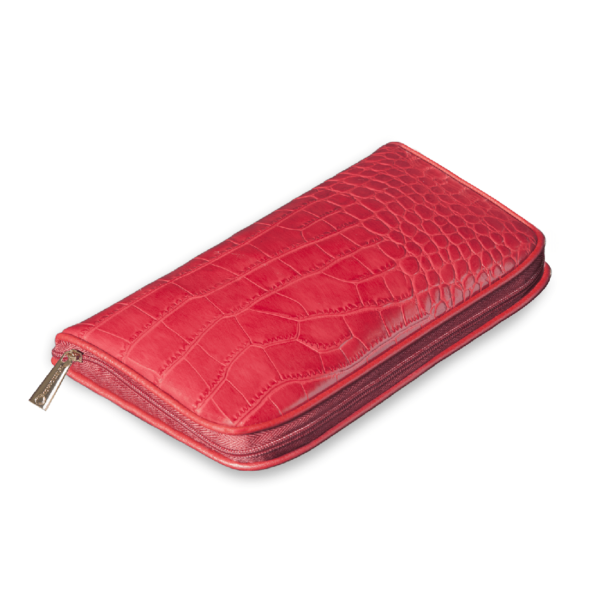 Connoisseurs Clutch червен кожен калъф за бижута CONN1054 - Image 3