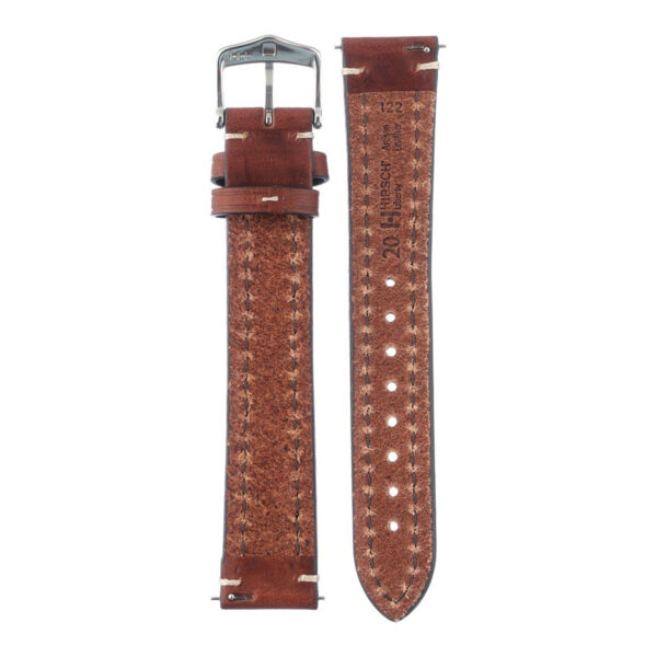 Hirsch кафява каишка от серия „Liberty Artisan“ XL 20 мм, 10920210-2-20 - Image 3