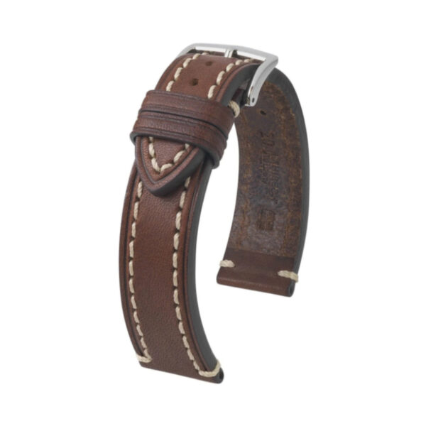 Hirsch кафява каишка от серия „Liberty Artisan“ XL 20 мм, 10920210-2-20