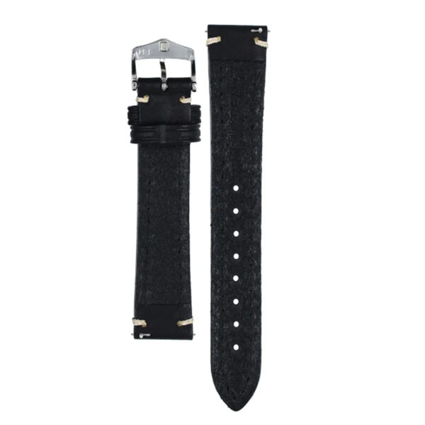 Hirsch черна каишка от серия „Liberty Artisan“ L 22 мм, 10900250-2-22 - Image 3