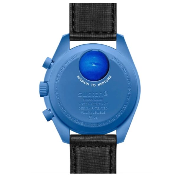 Swatch Omega Mission to Neptune мъжки часовник с хронограф 42 мм - Image 2