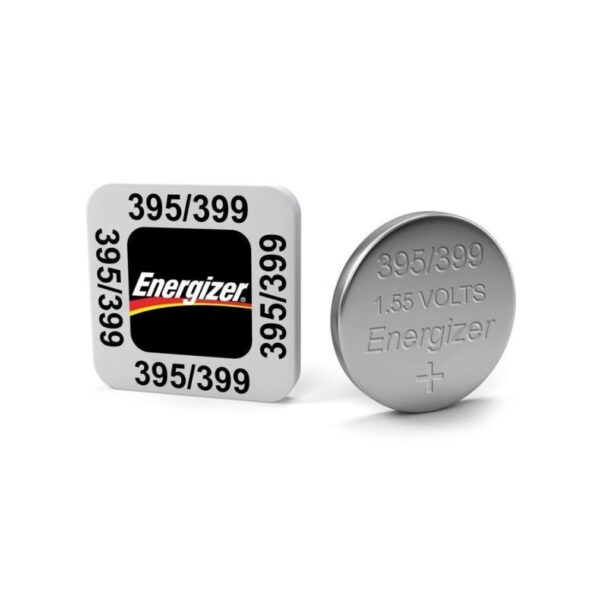 Energizer 395/399 SR57 / SR927SW батерии за часовници със сребърни оксиди 1.5 волта