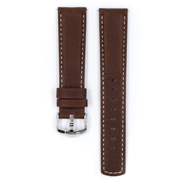 Hirsch кафява кожена каишка от серия „Mariner“ L 20 мм, 14502110-2-20 - Image 3