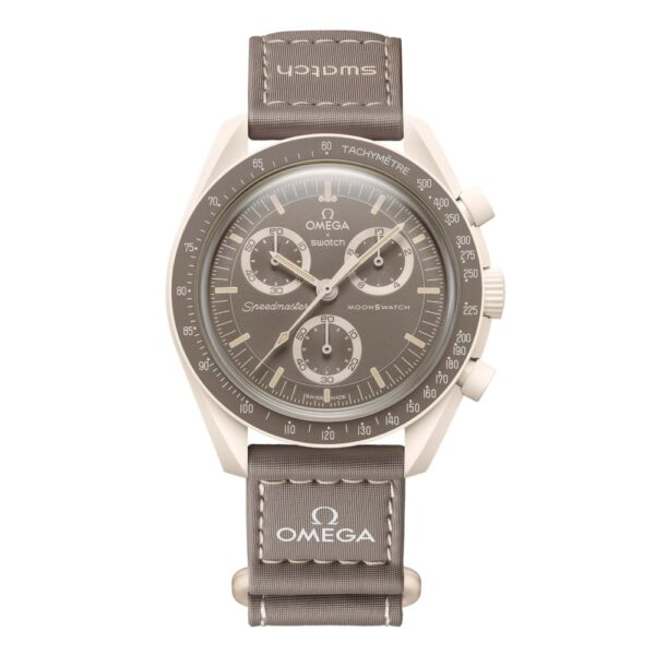 Swatch Omega Mission on the Earth - Desert часовник с хронограф, 42 мм