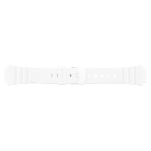 Бяла силиконова каишка за часовници Casio 16мм, W-214HC-7AV, W-214HC-7BV, 10409325