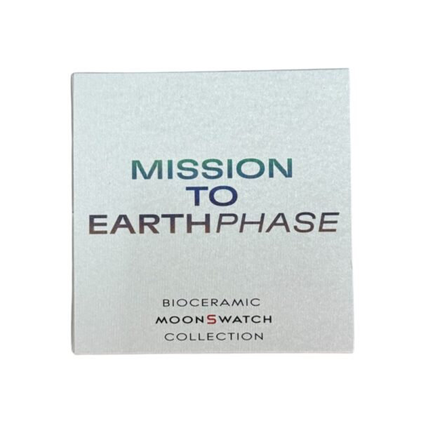 Swatch Omega Mission to EarthPhase часовник с хронограф, 42 мм, 2025 - Image 5