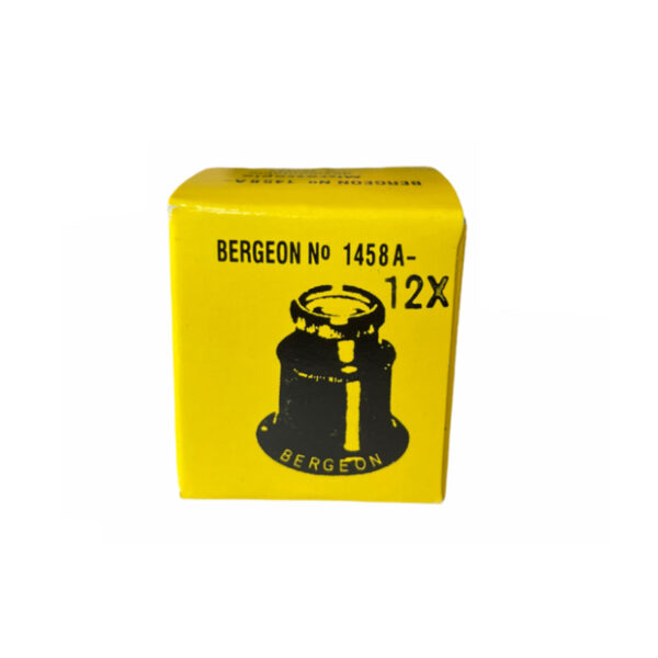 Bergeon 1458-A-12 часовникарска двойна лупа за дребни детайли x12 - Image 2
