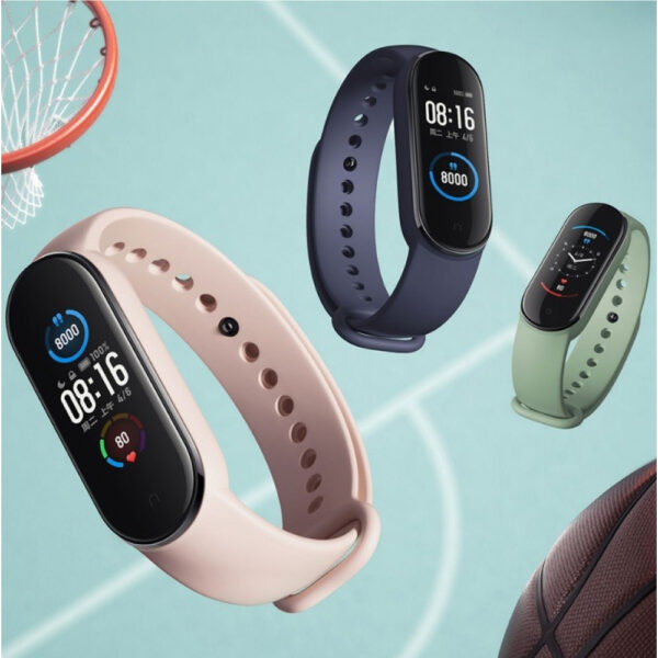 Синя резервна каишка за смарт гривна Xiaomi Mi Band 3/4 - Image 3