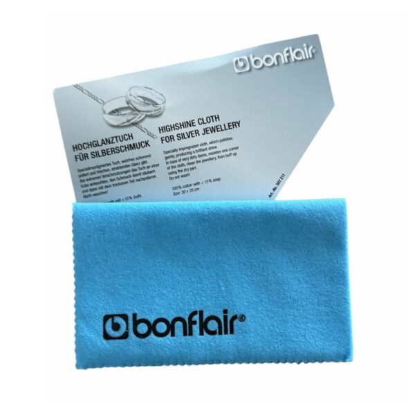 Bonflair кърпа за почистване на сребърни бижута 30 х 30 см