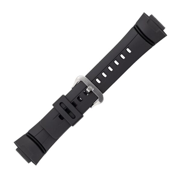 Черна силиконова каишка за Casio 10001449 за G-100-1BV, G-100-1BV(515), G-100-9BV