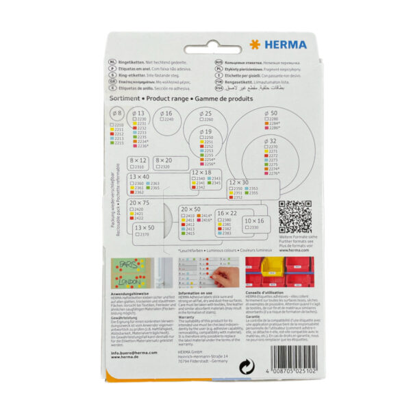 Herma самозалепващи етикети за часовници и бижута 49 x 10 мм - Image 2