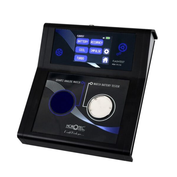 Тестер за кварцов часовник Horotec MSA 19.115 Flash, за батерии, бобини и платки