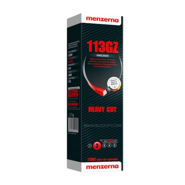 Menzerna 113 GZ полираща паста за мед, алуминий, месинг, пластмаса, 1.1 кг.