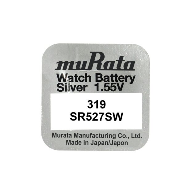 Sony/Murata 319 батерии за кварцови часовници със сребърни оксиди 1.55V
