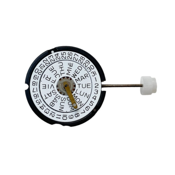 ETA 803.124 кварцов механизъм с размери 8 3/4''' с ден и дата H2= 1.76