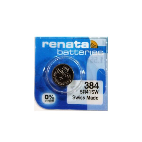 Батерия за часовник Renata 384 SR736SW със сребърен оксид, 1.55V