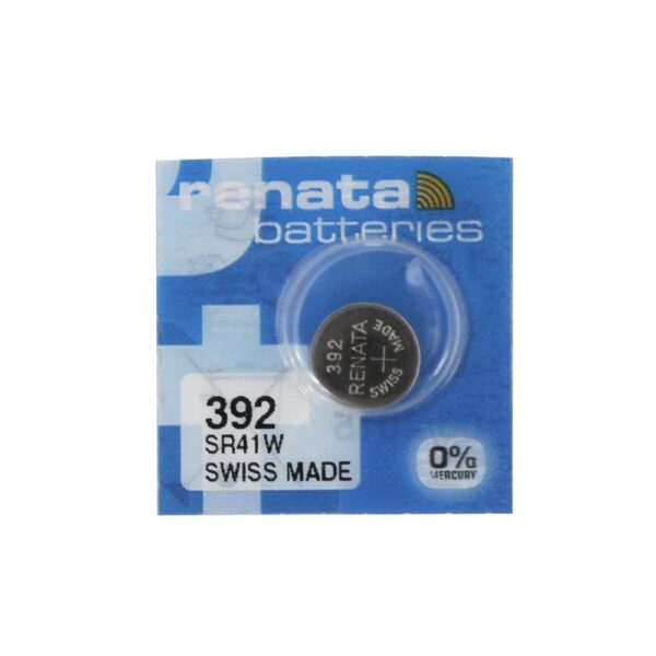 Батерия за часовник Renata 392 SR736W със сребърен оксид, 1.55V