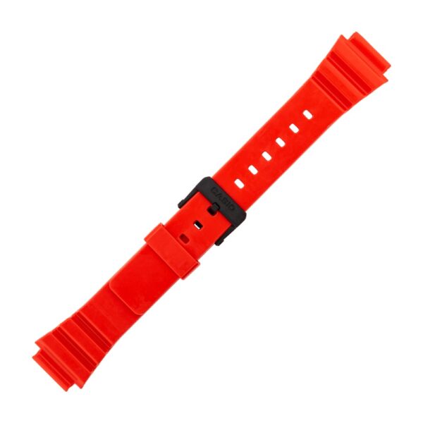 Червена каишка за часовник Casio 10460283 MRW-200HC-4B, 18мм