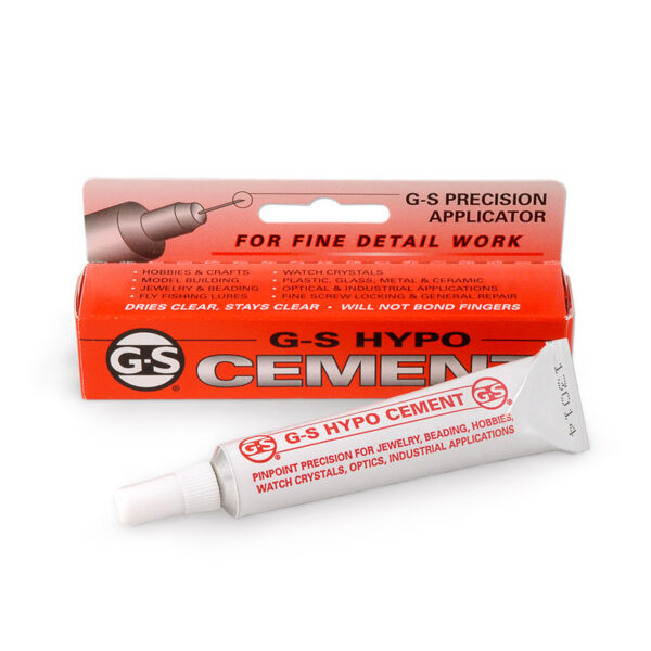 G-S Hypo Cement лепило за влакна, камъни, перли, керамика и стъкла 9 мл