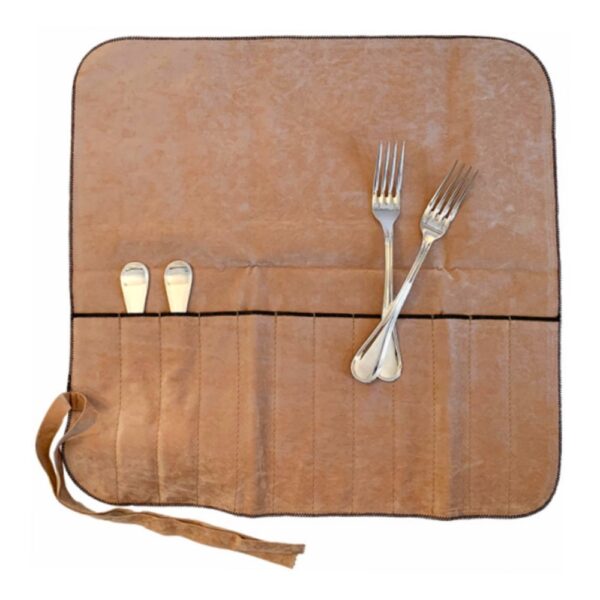 Hagerty Silver Guard Cutlery Rolls, калъф за прибори за 12 вилици за маса