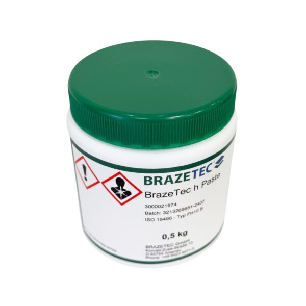 BrazeTec паста, флюс за спояване на стомана, мед и медни сплави, никел и никелови сплави