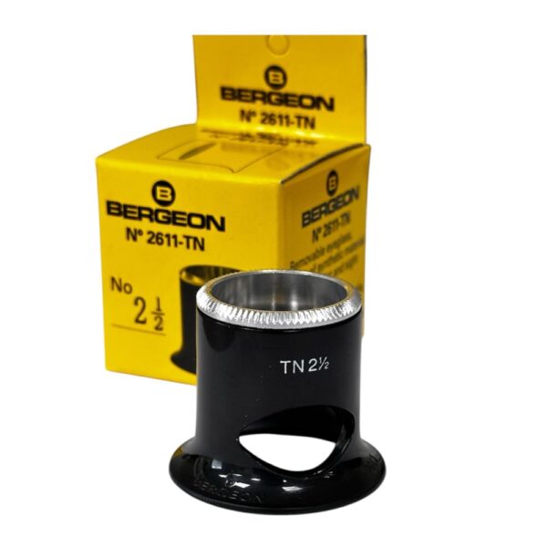 Bergeon 2611-TN-№ 4 часовникарска лупа Biconvex Air увеличение 2.5х - Image 2