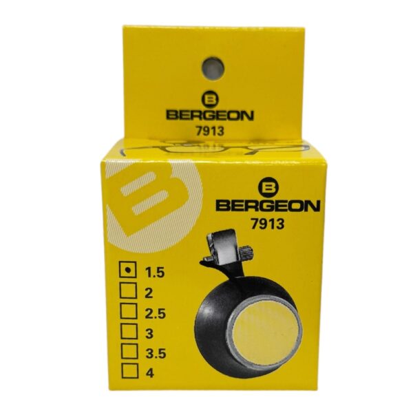Bergeon 7913-1.5 часовникарска лупа със щипка за очила x6.7 - Image 2