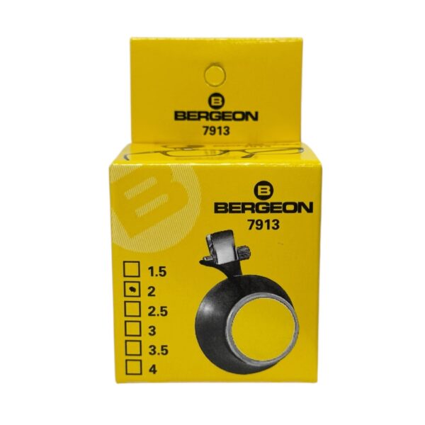 Bergeon 7913-2 часовникарска лупа с щипка за очила х5 - Image 5