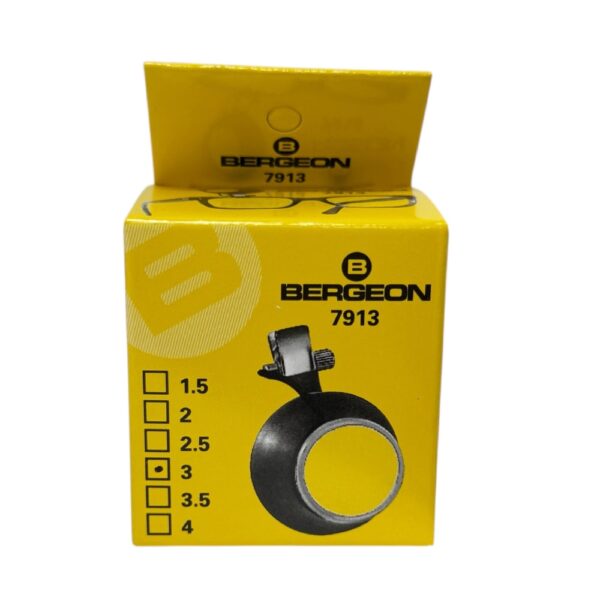 Bergeon 7913-3 часовникарска лупа с щипка за очила x3.3 - Image 2