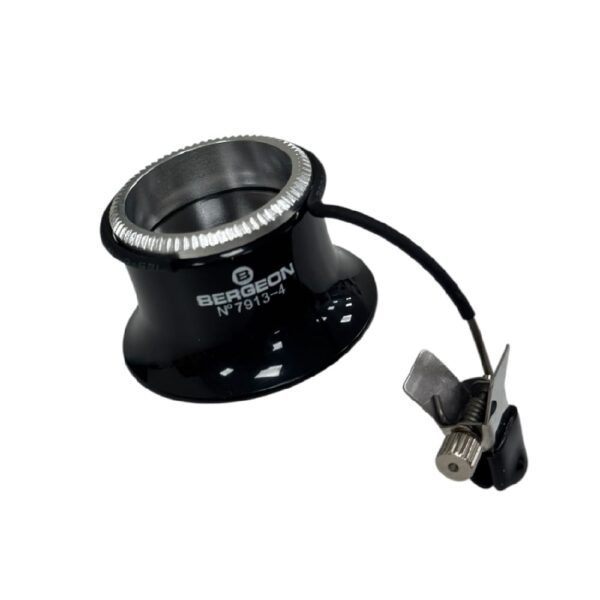 Bergeon 7913-4 часовникарска лупа с щипка за очила x2.5