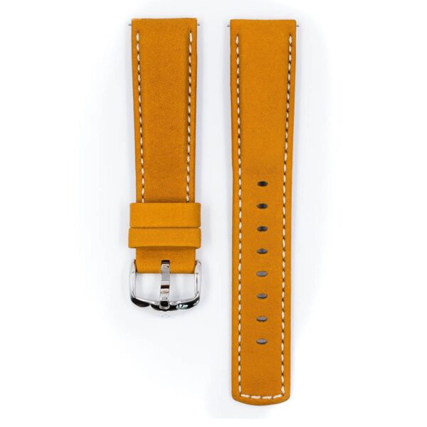 Hirsch златно с кафяво кожена каишка от серия „Mariner“ L 20 мм, 14502170-2-20 - Image 2
