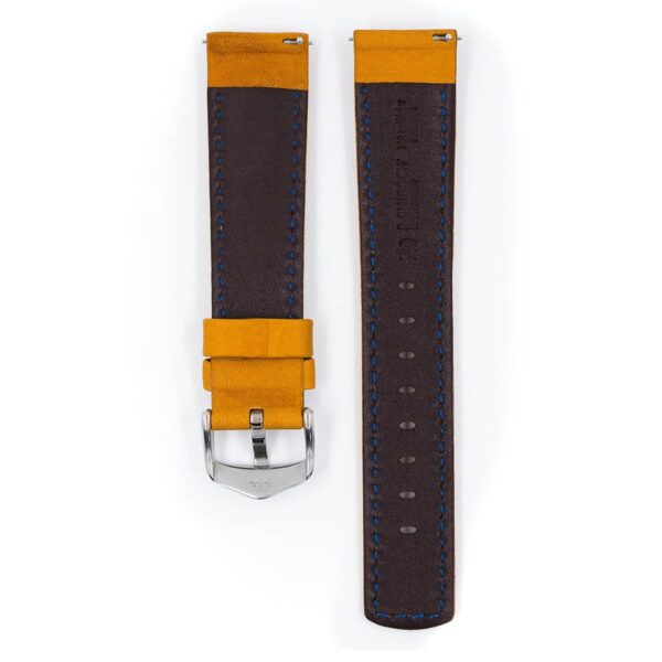 Hirsch златно с кафяво кожена каишка от серия „Mariner“ L 20 мм, 14502170-2-20 - Image 3
