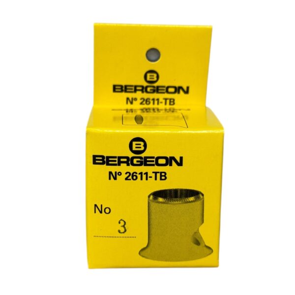Bergeon 2611-TB-3 часовникарска лупа Biconvex Air x3.3 - Image 4