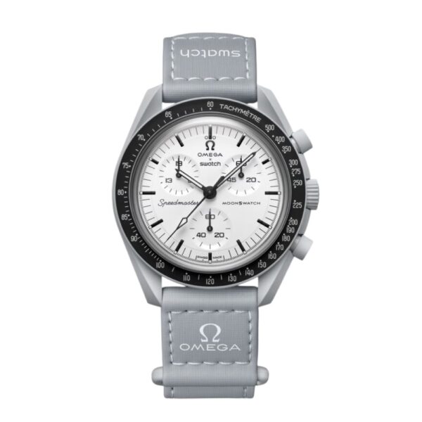 Swatch Omega 1965 Speedmaster MoonsWatch NASA часовник с хронограф, 2025