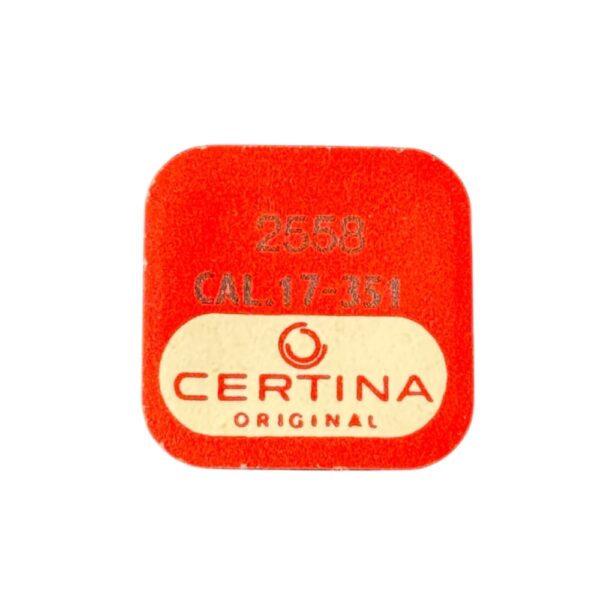 Двойно часово колело за Certina калибър 17-351, част 2558 - Image 2