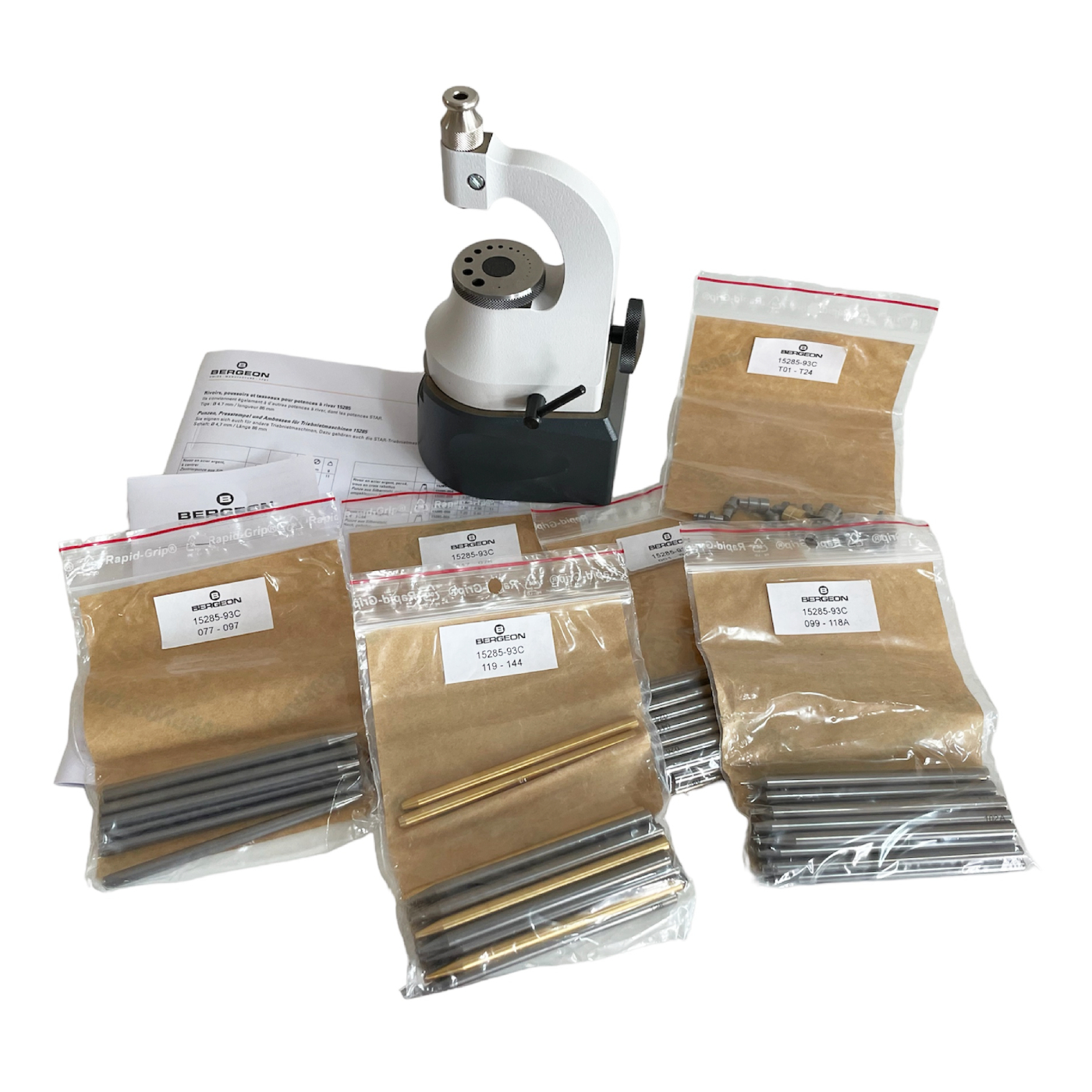 Bergeon 15285-93C замбалък с 120 замби и 24 колчета