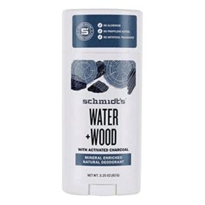 Schmidt’s Natural Deodorant Water Woods с Активиран Черен Въглен 92гр