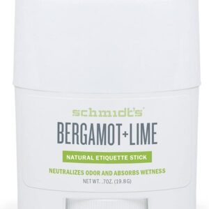 Schmidt’s Дезодорант Bergamot + Lime пръстен (пътен размер) 19.8g