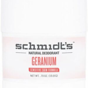 Schmidt’s Дезодорант Geranium Flower stick пътуващ размер 19.8g 0.7 oz