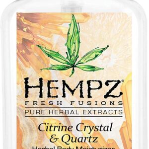 Hempz Fresh Fusions Citrine Crystal & Quartz Herbal Body Moisturizer 500ml