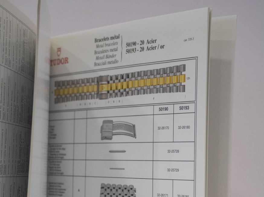 Оригинален Каталог за Резервни Части Tudor T8 2001 – Механизми и Гривни - Image 2